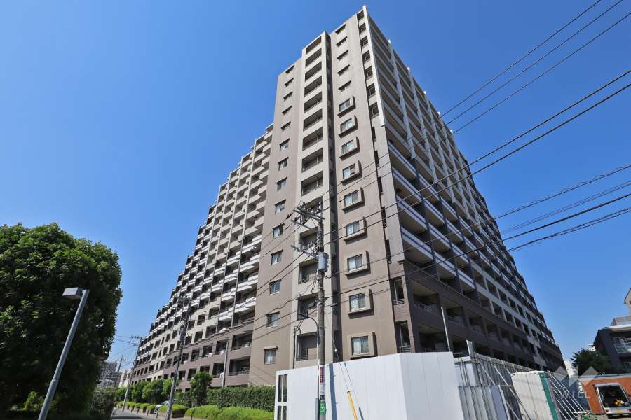 ザ・クレストリヴァシスの外観（南側から）