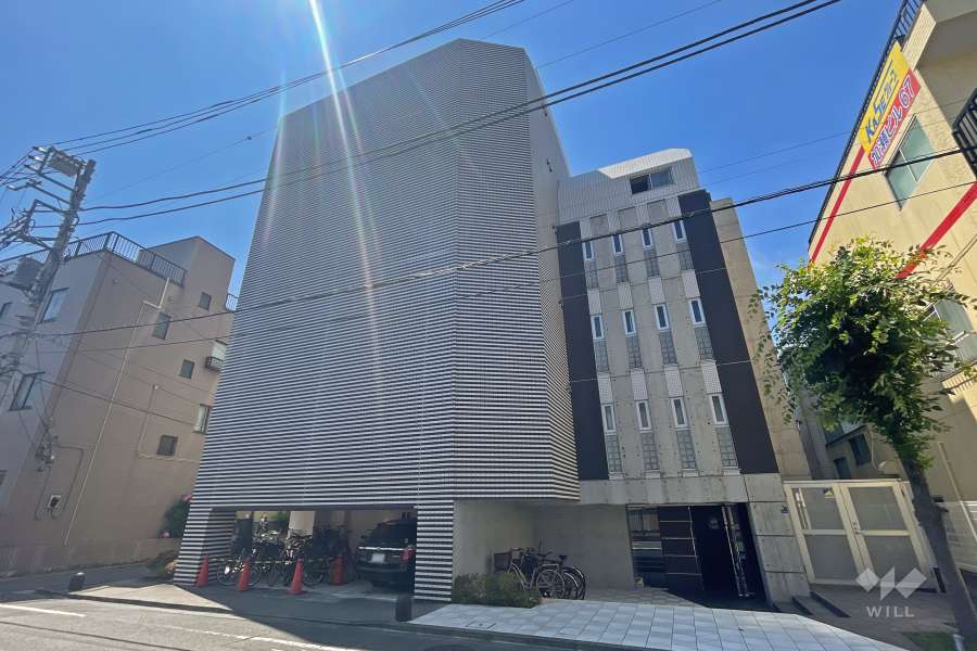 セントパレス王子の外観（北側から）