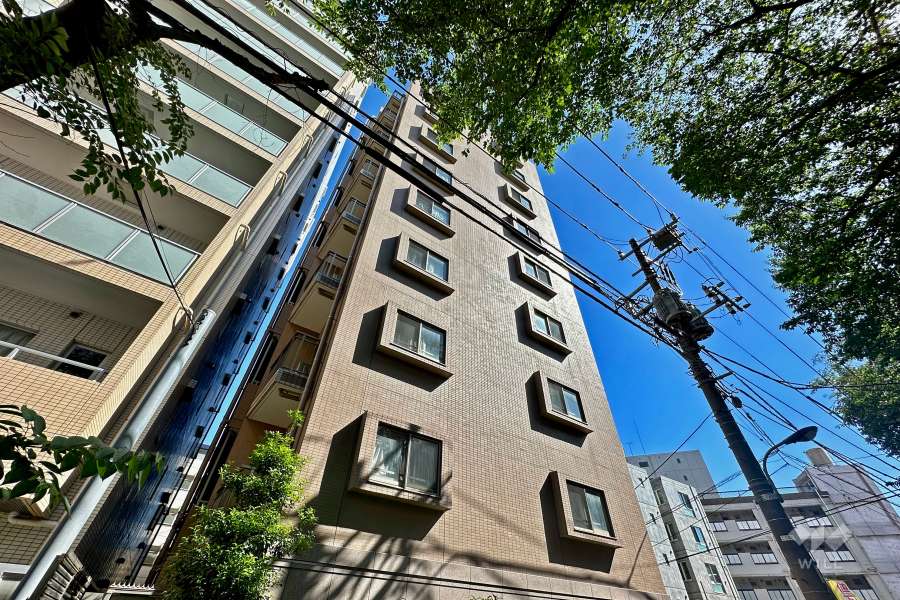 日神パレステージ板橋の外観（北東側から）