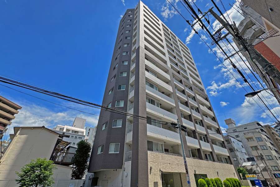 シティインデックス王子の外観（北西側から）