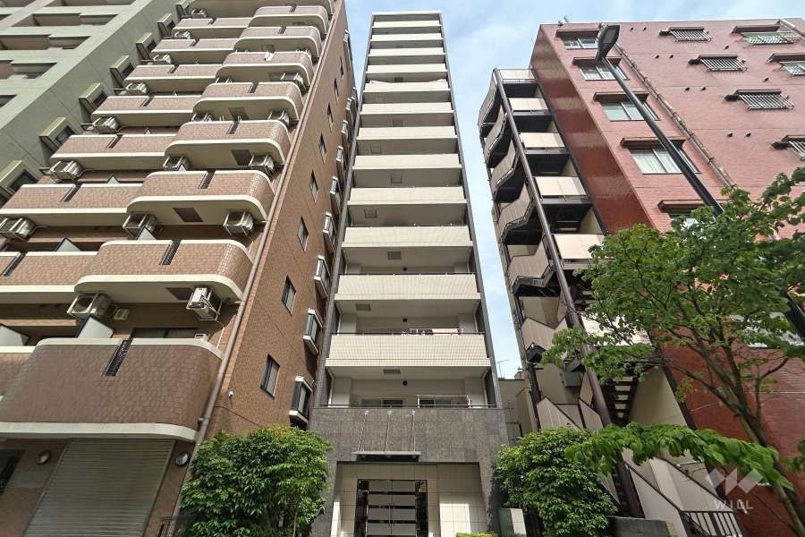 アドバンスステージ田端参番館の外観（西側から）