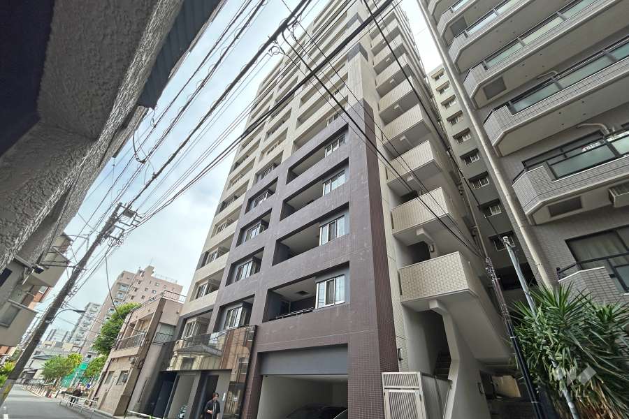 アドバンスステージ田端参番館の外観（北東側から）