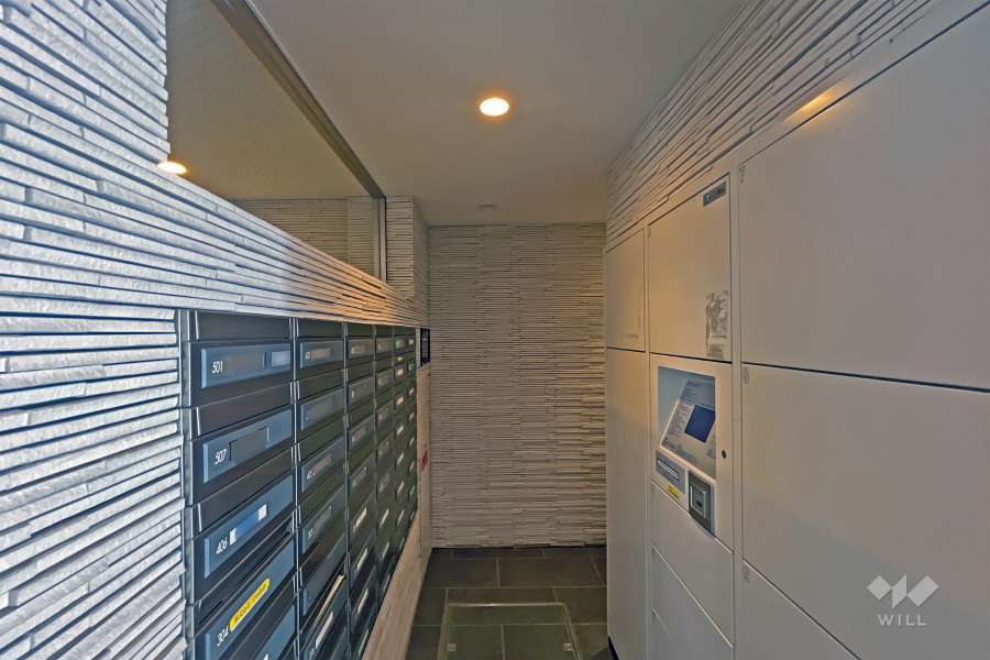 共用ポストと宅配ボックス