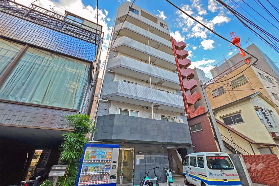 シンシティー駒込の外観（北東側から）