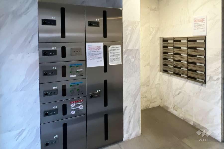 宅配ボックスと共用ポスト