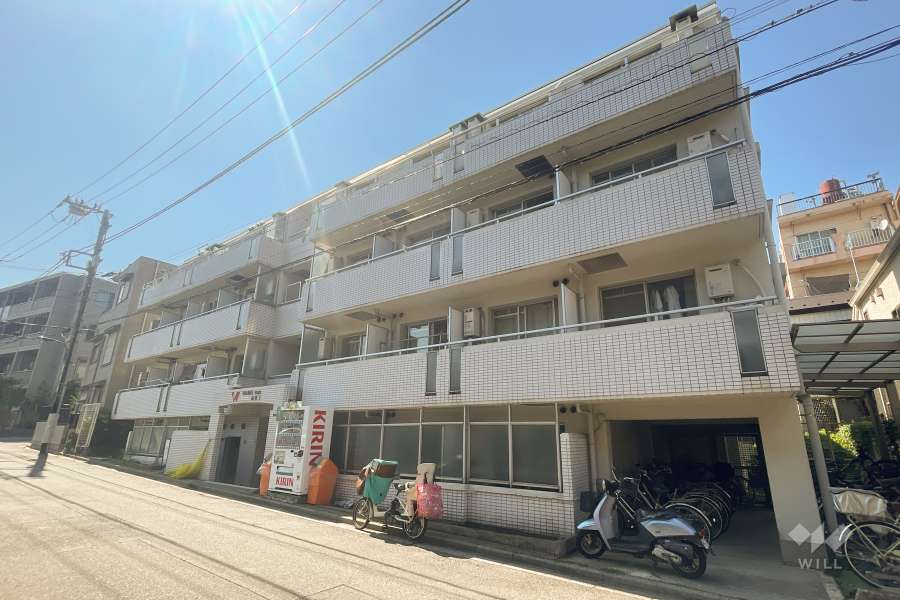 ウィンベルソロ赤羽第3の外観（南東側から）