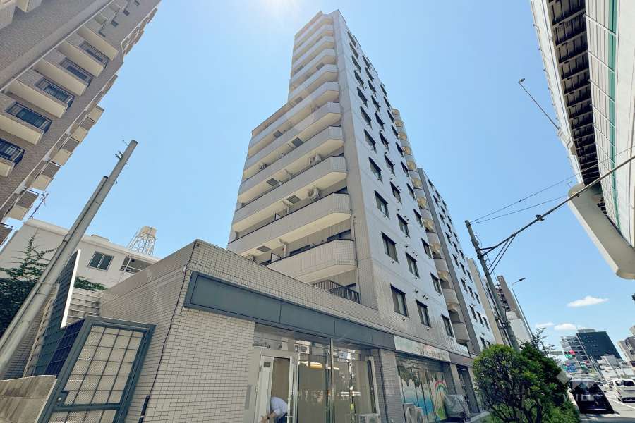 コスモ西巣鴨の外観（北東側から）