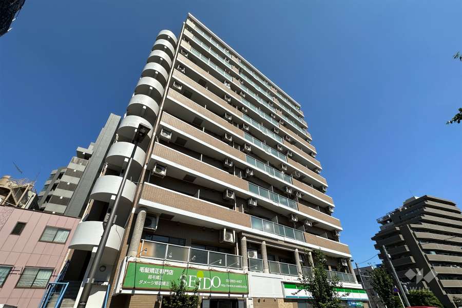 ジュヒロプラザ赤羽の外観（北西側から）