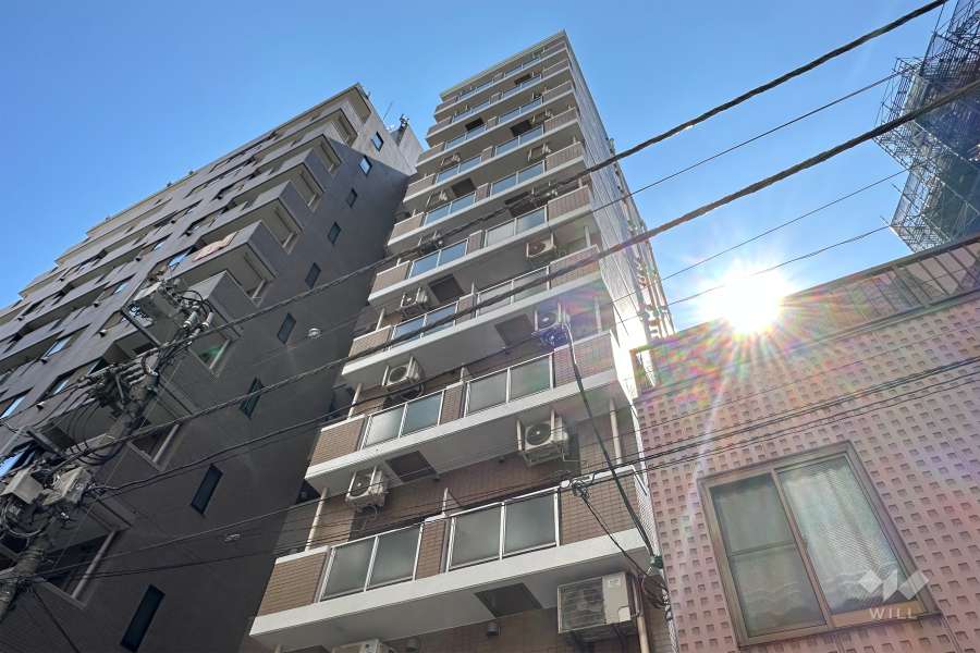 ジュヒロプラザ赤羽の外観（北東側から）