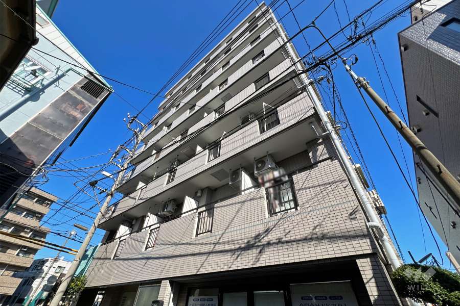 ブランシェ十条の外観（南西側から）