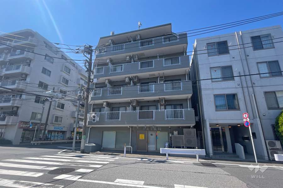 MAC本蓮沼コートの外観（南東側から）