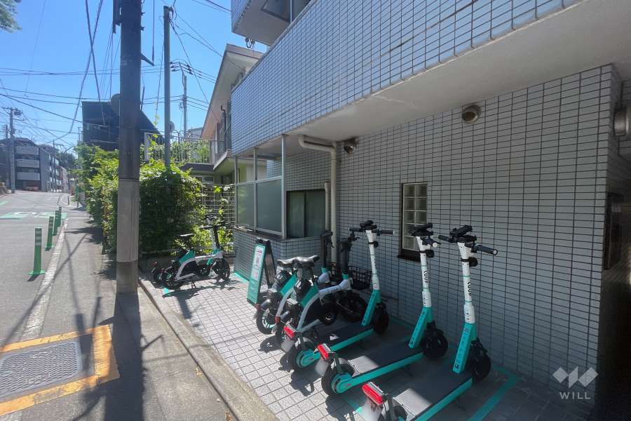 敷地内のLoopステーション