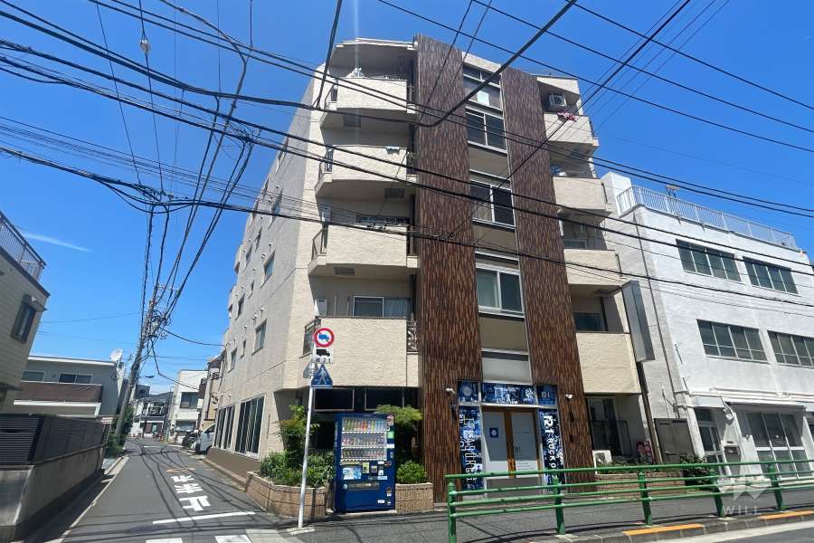 堤マンションの外観（南西側から）