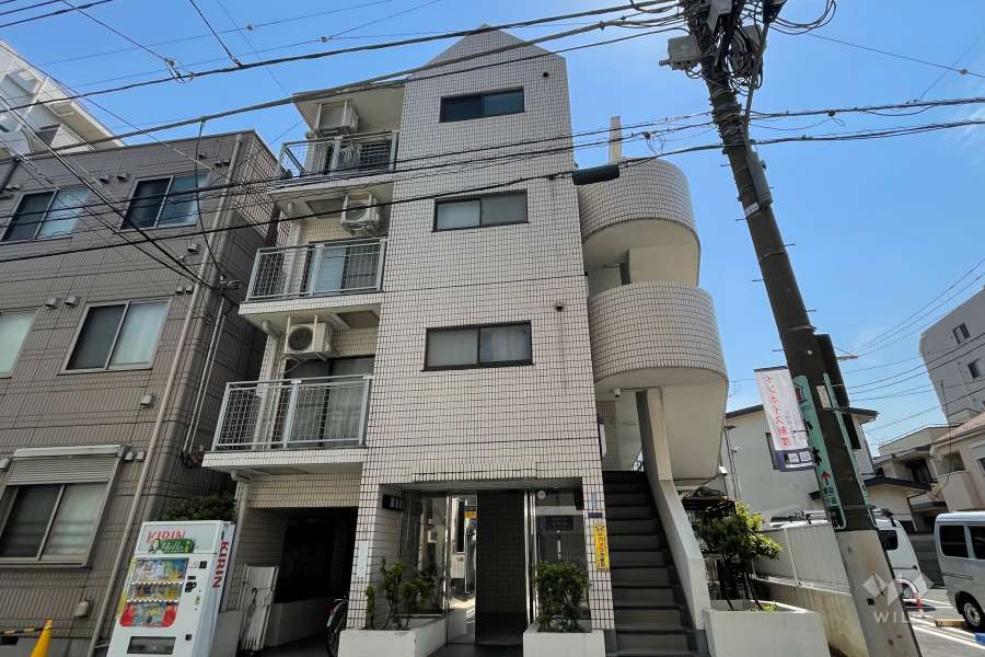 パレ・ドール巣鴨西の外観（北東側から）