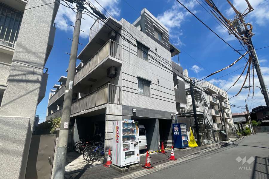 エルヴィエントライド上中里の外観（南西側から）