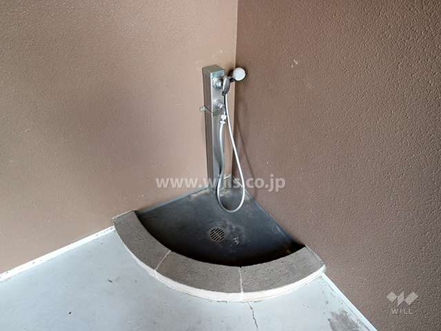 ペットの足洗い場