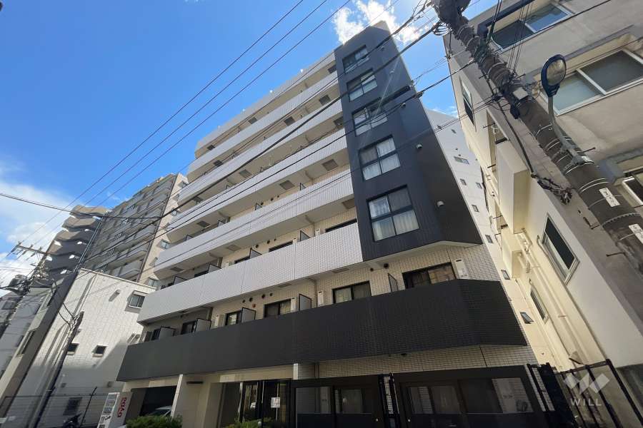 レピュア赤羽の外観（北西側から）