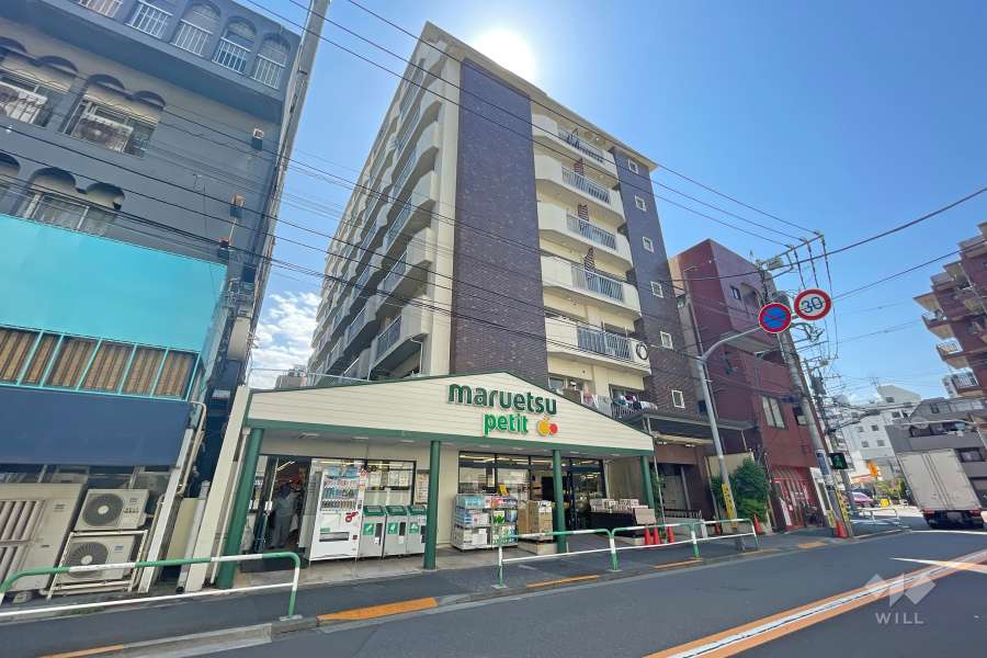 銀座コーポの外観（北東側から）