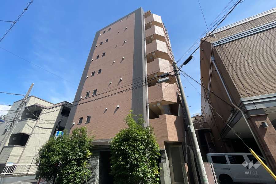 ステージファースト東十条の外観（北西側から）