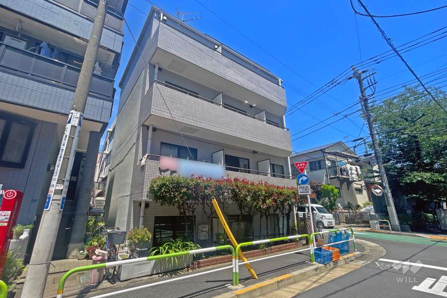 グランドコート駒込の外観（南西側から）