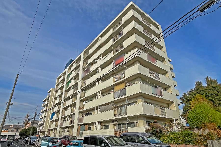 東建西が丘マンションの外観（南西側から）
