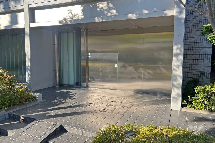 駐輪場の出入り口