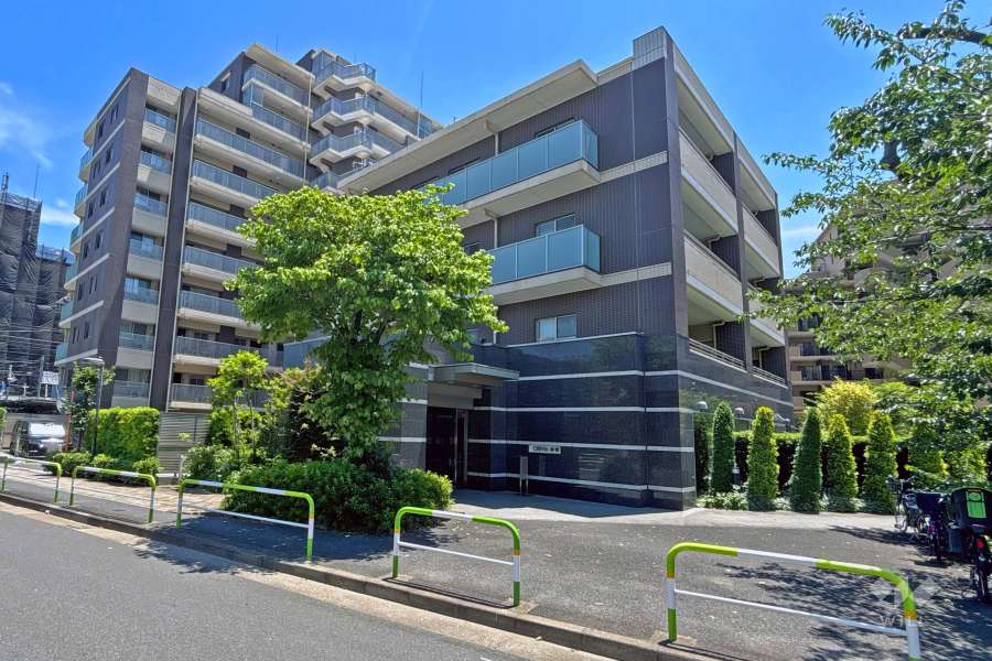 クレヴィア赤羽の外観（北西側から）