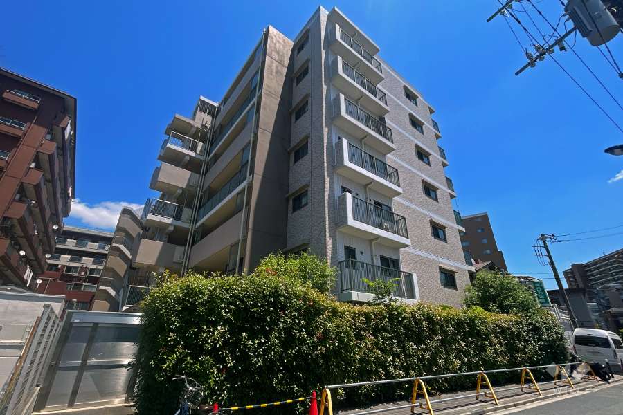 サンクレイドル浮間舟渡の外観（西側から）