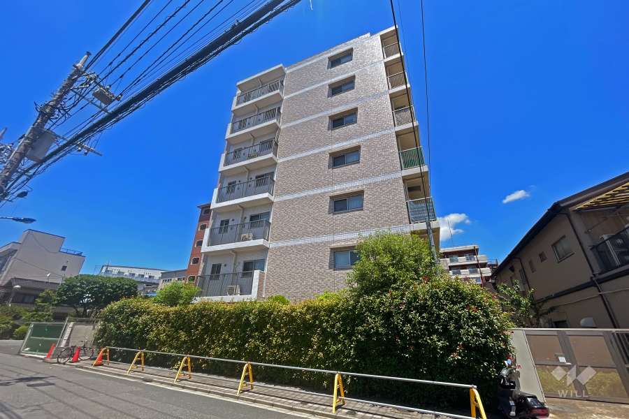 サンクレイドル浮間舟渡の外観（南西側から）