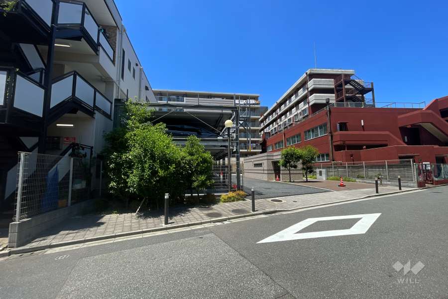 サンクレイドル浮間舟渡の外観（南東側から）