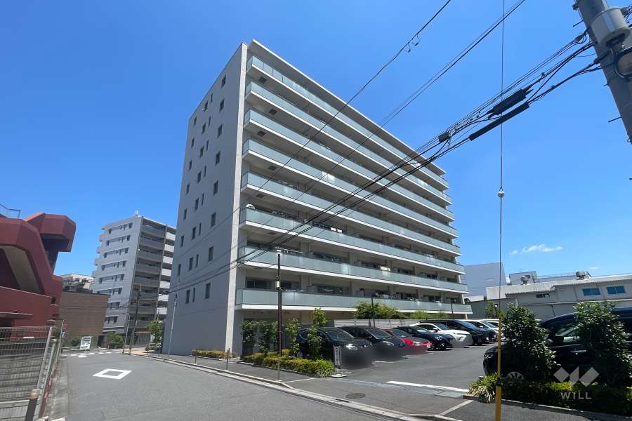 リリーゼ浮間舟渡の外観（南西側から）