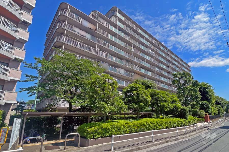 恒陽王子マンションの外観（南西側から）