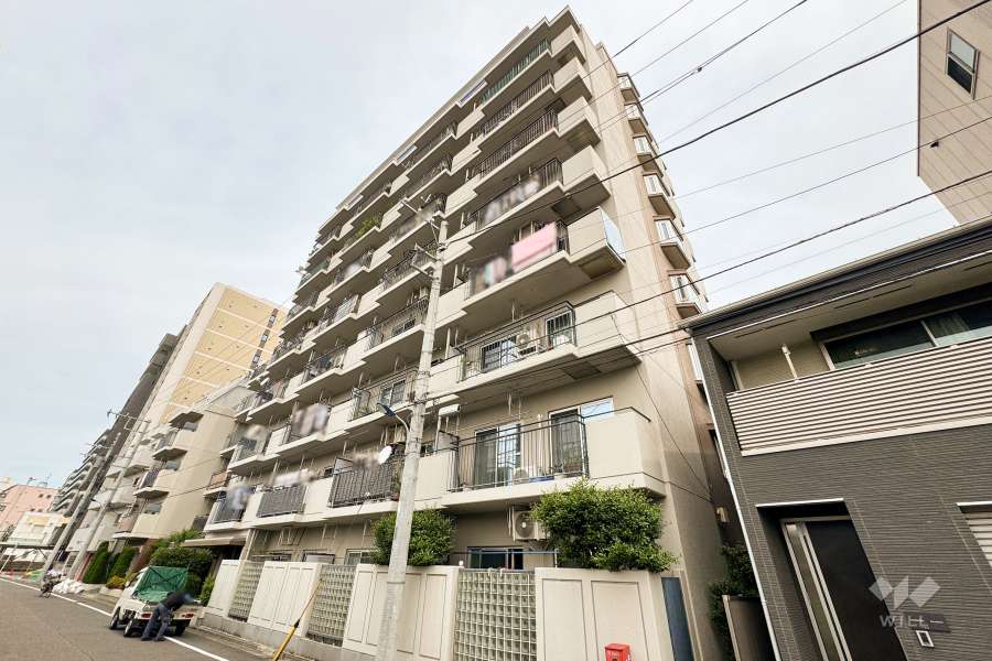 昭和町グリーンハイツの外観（南東側から）