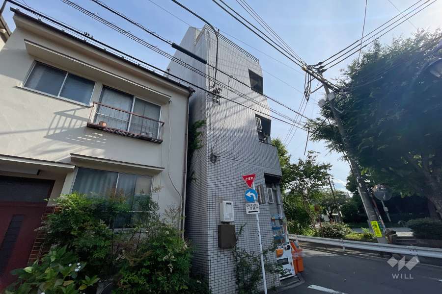 キャピタルビュー滝野川の外観（北東側から）