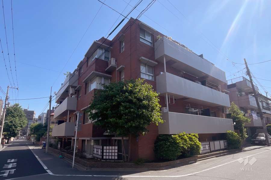 ハイリーハイツ赤羽の外観（南西側から）