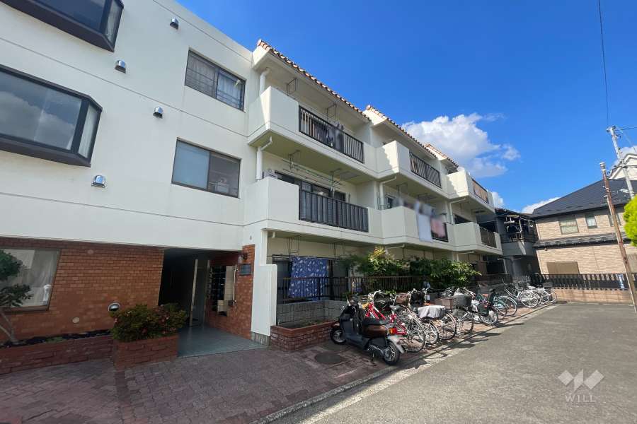 十条エイコーハイツの外観（南東側から）