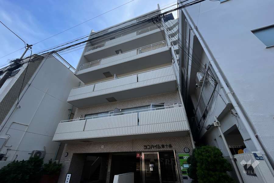 シンハイム東十条の外観（北東側から）