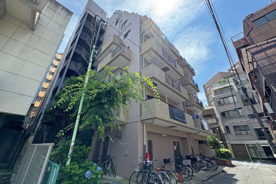 朝日プラザ王子の外観(北東側から)