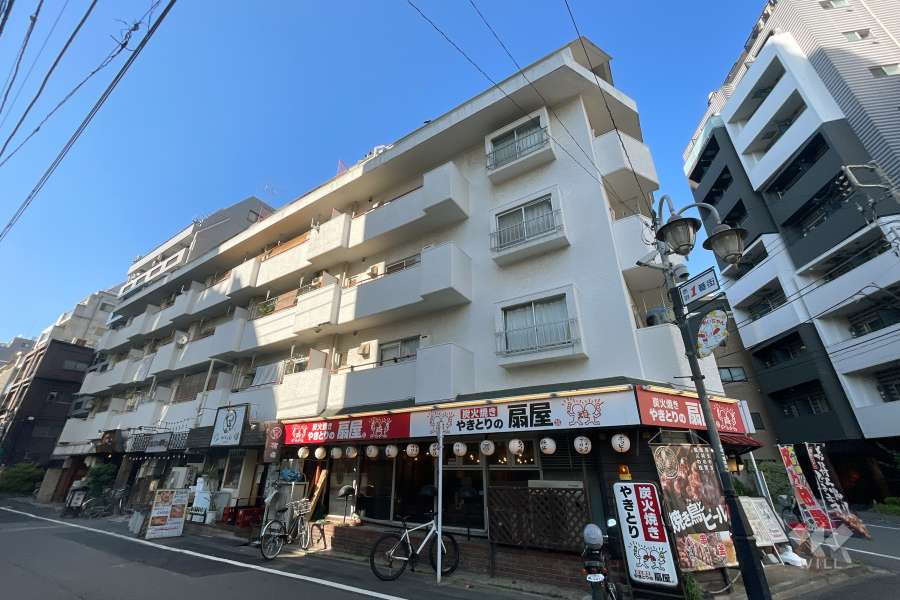 グリーンキャピタル赤羽の外観（南西側から）