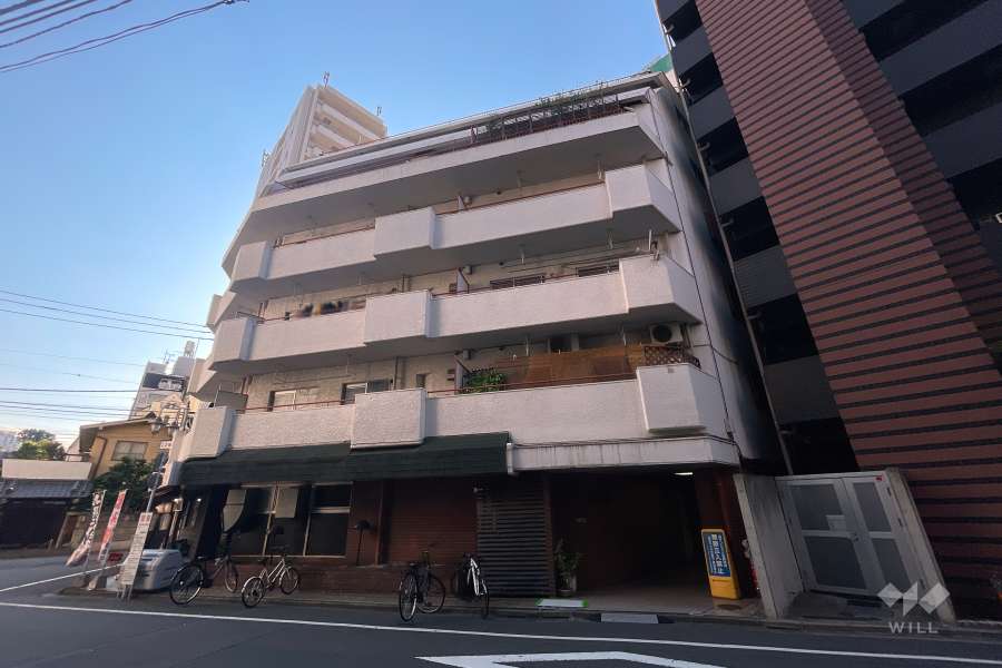 グリーンキャピタル赤羽の外観（南東側から）