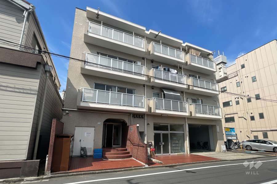 コーポ尾久の外観（北東側から）