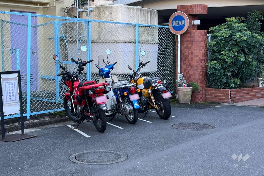 バイク置場