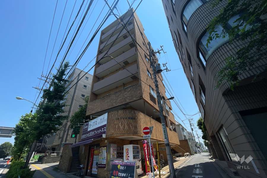 リッシェル飛鳥山の外観（北側から）