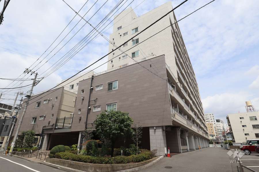 東十条ビルの外観（2号棟の南東側から）　