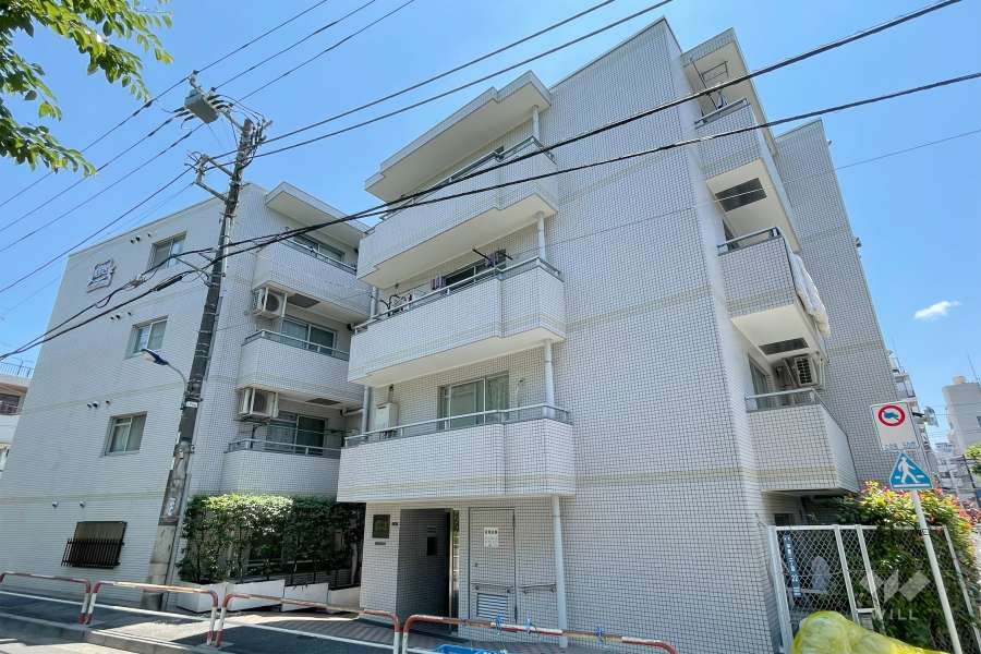 駒込オリエントコートの外観（北側から）