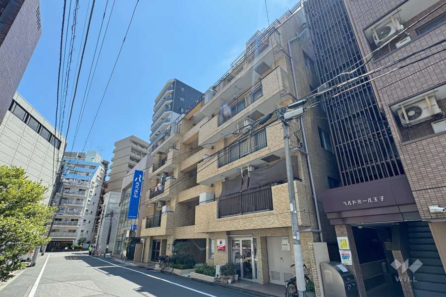 ライオンズマンション飛鳥山の外観（北西側から）