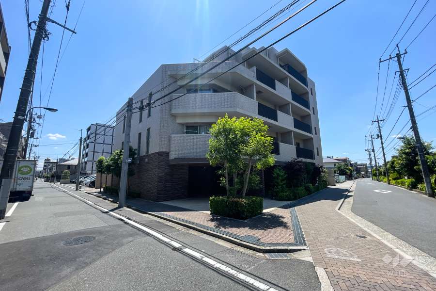 パークホームズ浮間公園の外観（北西側から）