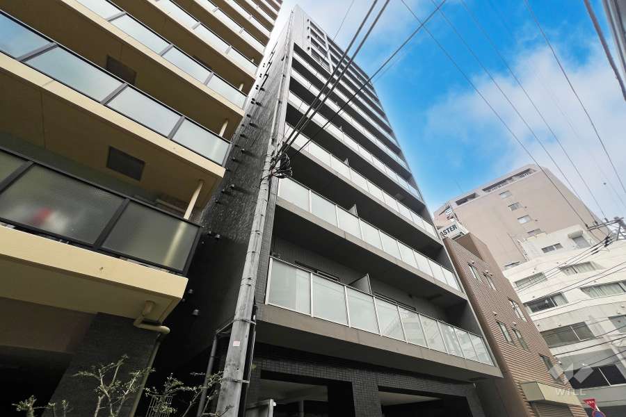 Bシティタバタスカイコートの外観（南西側から）