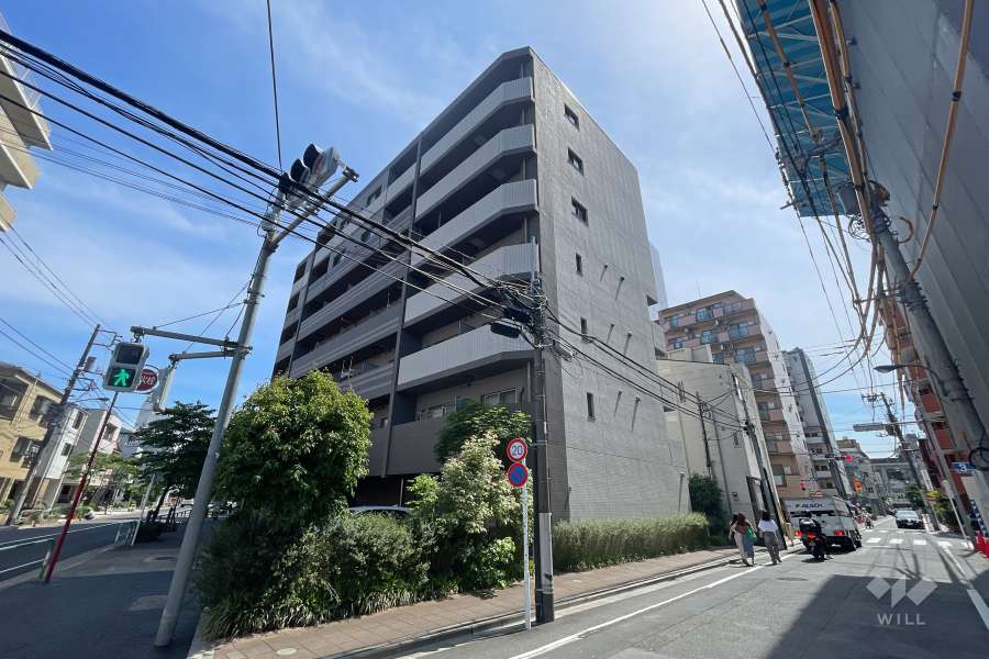 アゼスト東十条の外観（北東側から）