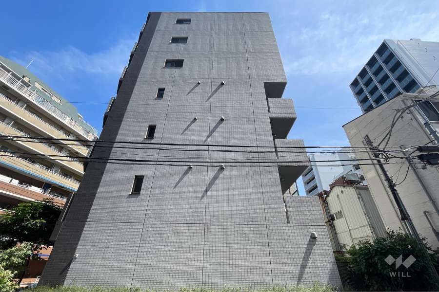 アゼスト東十条の外観（北西側から）